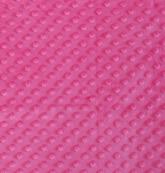 Baby Minky Velboa Carseat Canopy Carrier Cover (Safari/Hot Pink)