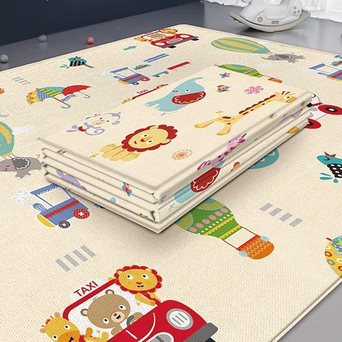Kids Playmats Educational Area Rugs,Kids Mat Carpet,Kid Rugs Playroom Rug Mat with Colorful Pattern,Playtime Collection Mat,Playmat Educational Rug Mat for Kids Playroom Bedroom