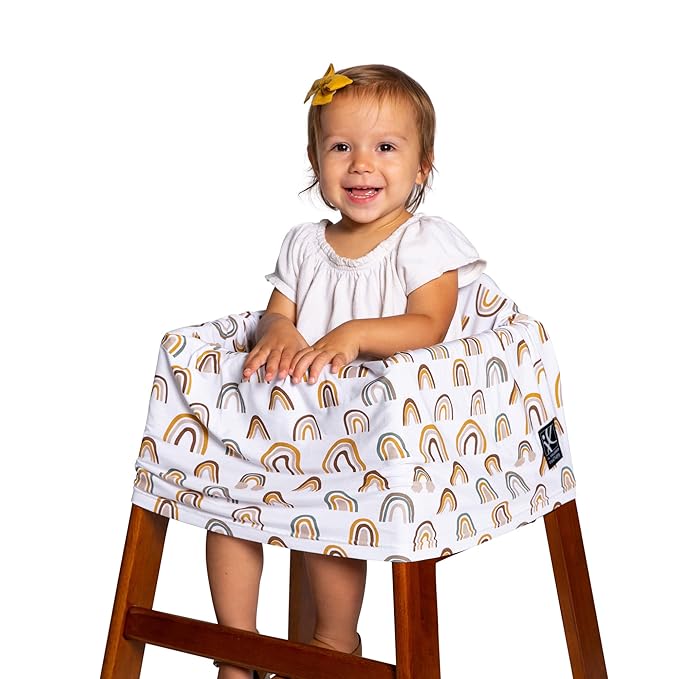 J.L. Childress 4-in-1 Multi-Use Cover - Stretchy Car Seat Canopy and Privacy Cover, Breastfeeding Nursing Cover