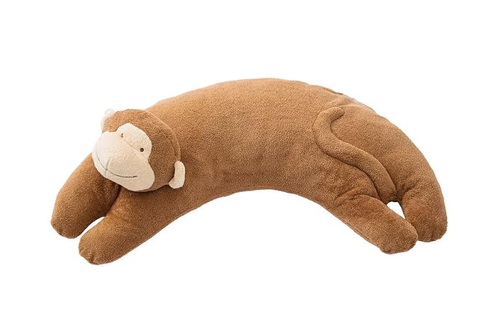 Angel Dear Baby Blankie and Pillow Gift Set, Brown Monkey.