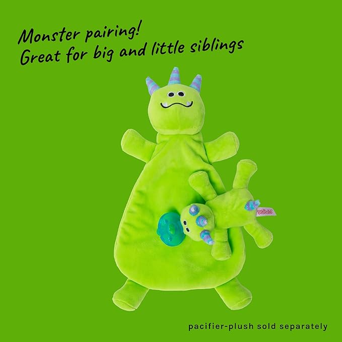 WubbaNub Infant Pacifier - Green Monster