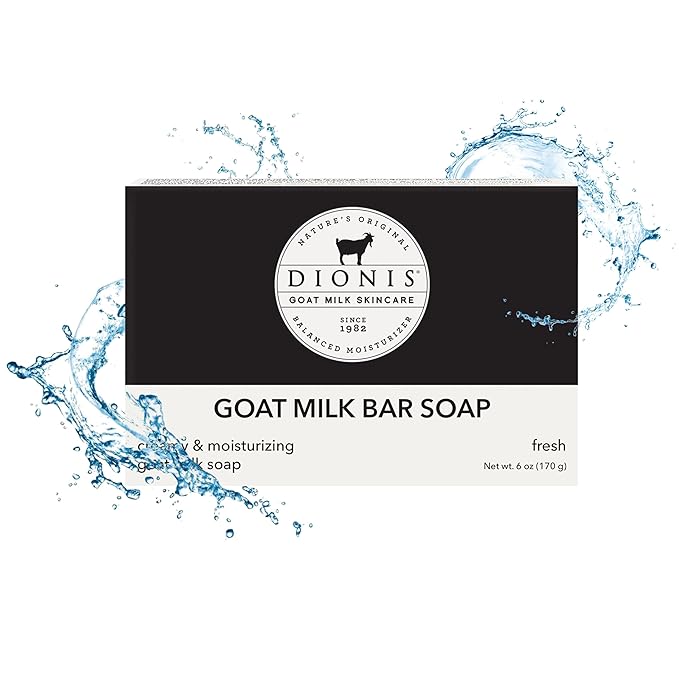 Dionis Goat Milk Men’s Fresh Scented Bar Soap 6 oz (Pack of 1)