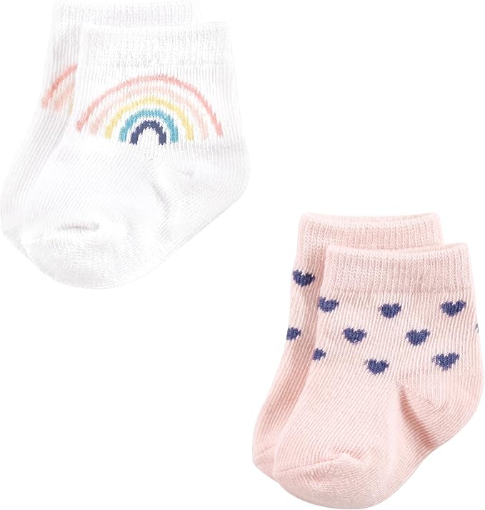 Hudson Baby Baby Girls' Sock and Headband 12pc Set