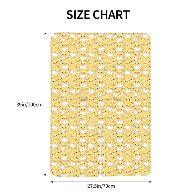 Cute Little Yellow Chicken Baby Car Seat Canopy Nursing for Breastfeeding Multi-Use Infant Stretchy Carrier Carseat Winter Cover for Newborn Girls Boys