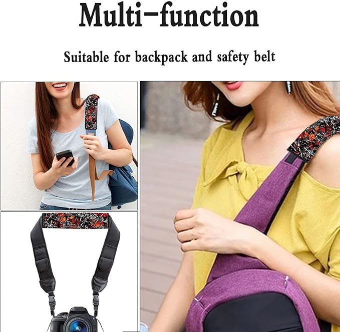 AFPANQZ Auto Seat Belt Covers Cute for Adults Children 2 Pack Safety Seatbelt Pad Cushion Kit Branch Leaf Universal Daiper Bag Backpack Shoulder Straps Pads Comfortable