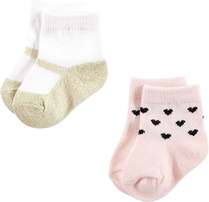 Hudson Baby Baby Girls' Sock and Headband 12pc Set