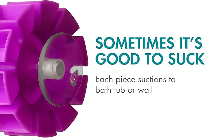 Boon Bundle Baby and Toddler Bath Toys - Includes Boon Pipes, Cogs, and Tubes Bathtub Toys - Toddler Sensory Toys - Multicolored - 13 Count - Ages 12 Months and Up