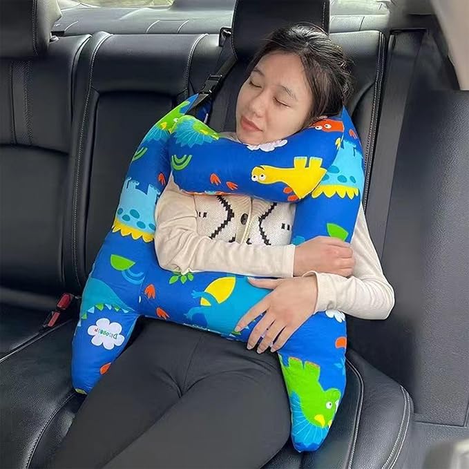 H-Shape - Car Sleeping Head Support, Travel Pillows for Kids Car Seat Pillows Adults and Children, Infant Car Seat Sleeping Seat Head Support (#2)