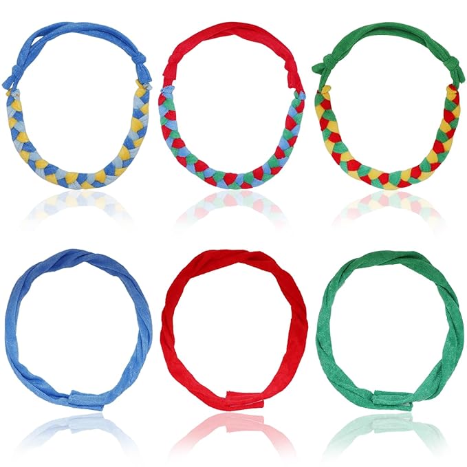 Chewy Necklaces for Sensory Kids, Terry Cloth Chew Necklaces for Sensory Boys and Girls with Chewing, Teething, Biting, Fabric Absorbent Autism Sensory Products with ADHD,SPD, Fidgeting, Anxiety