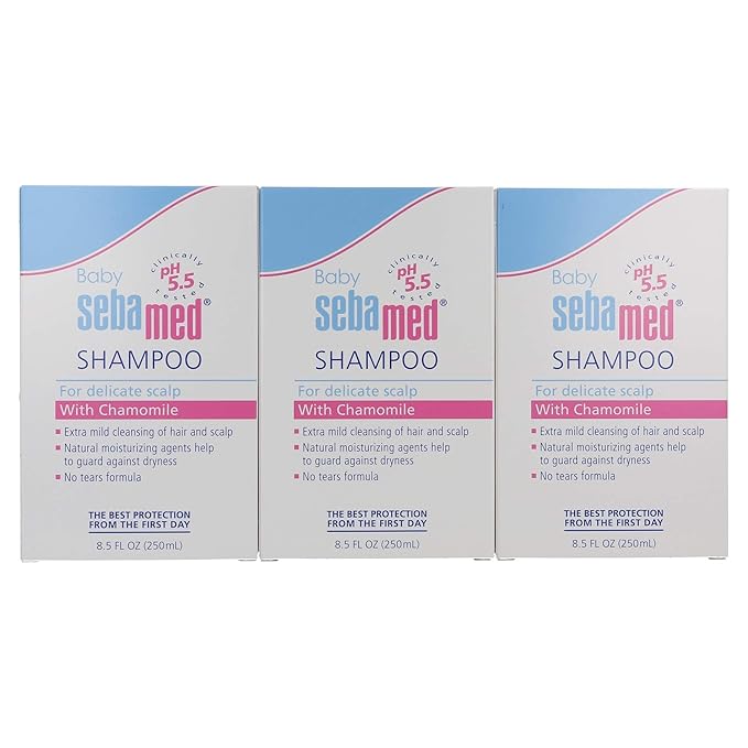 Sebamed Children's Shampoo, 8.5 Ounce, 3 Pack