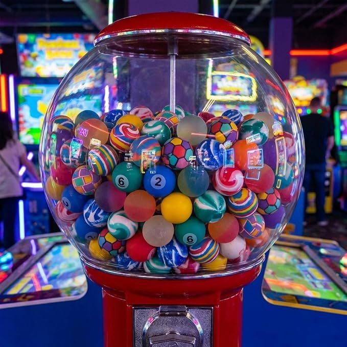 Rhode Island Novelty 45MM 1.75 Inch Hi Bounce Ball Assortment, 50 Balls per Order