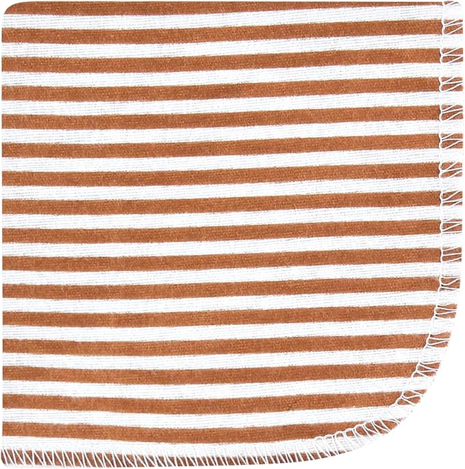 Hudson Baby Unisex Baby Flannel Cotton Washcloths, Animal Adventure 10 Pack, One Size