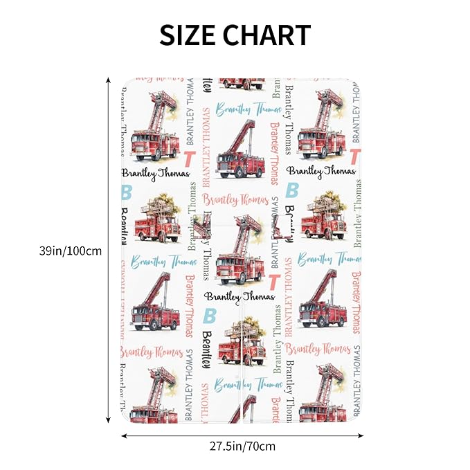 Custom Baby Car Seat Canopy Personalized Car Seat Covers with Name for Baby Boys Girls Customized Fire Truck Nursing Breastfeeding Cover Infant Carseat Canopies Newborn Minky Baby Blanket
