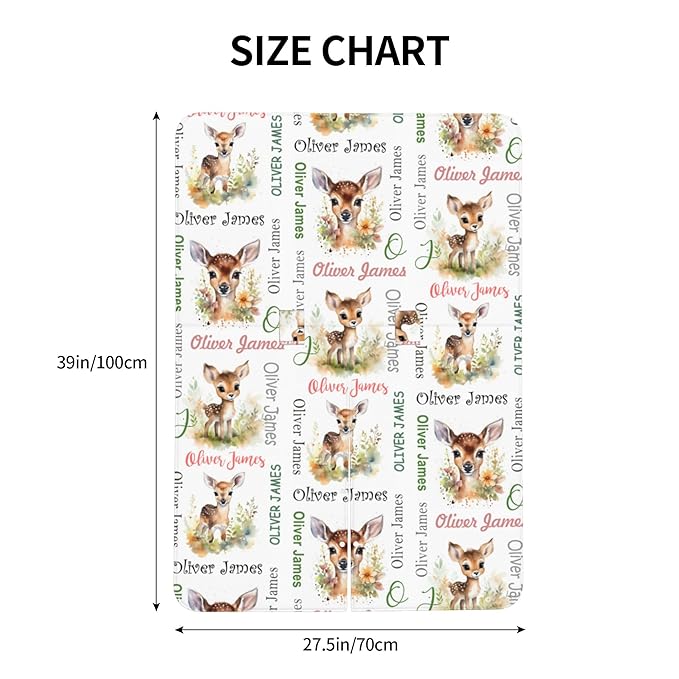 Personalized Baby Car Seat Cover Winter Custom Minky Carseat Cover Boy Girls with Name Deer Carseat Canopy Customized Car Seat Canopy Infant Carrier Covers Nursing Cover Toddler Blanket