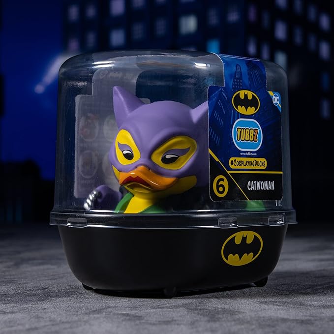 TUBBZ First Edition: DC Comics - Catwoman Cosplaying Rubber Duck Vinyl Figure