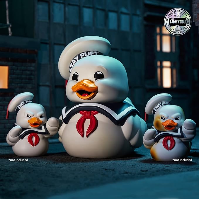 TUBBZ XL: Ghostbusters - Stay Puft Giant Cosplaying Rubber Duck Collectible Figure