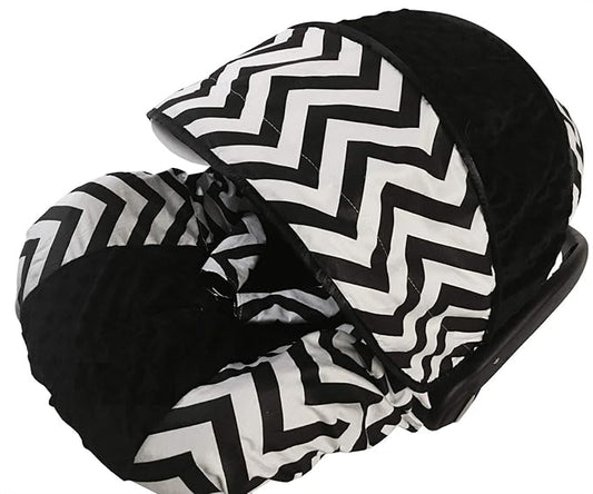 Rosy Kids Infant Carseat Canopy Cover 3 Pc Whole Caboodle Baby Car Seat Cover Kit 19JE01