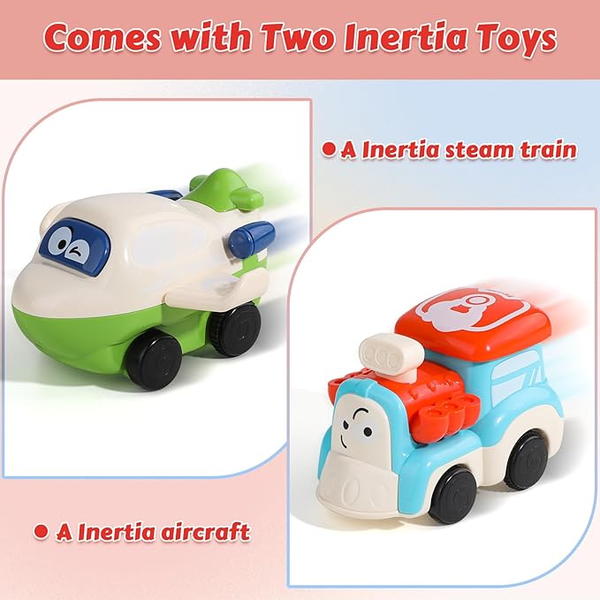 Montessori Toy for 1+ Year Old Girls, 10-in-1 Musical Learning Bus Baby Toys for 12-18 Months Present, Educational Developmental Sensory Toy, First Birthday Gifts for 1 Year Old Girl Toddlers