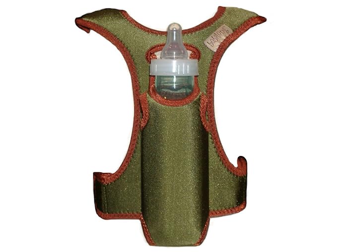 Bottle Holder, Olive/Rust