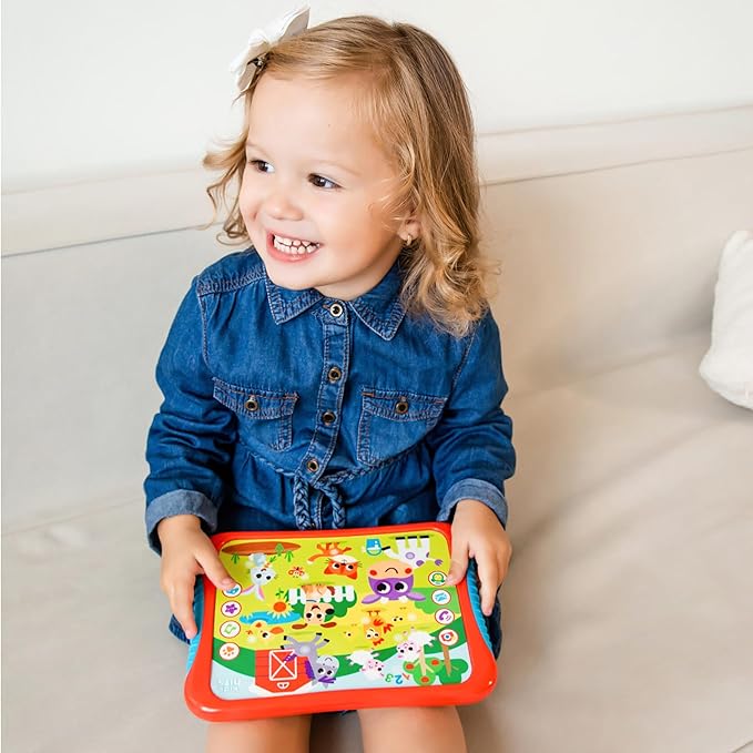 Kids Hits My Super Farm Hit Pad – Educational Musical Tablet Toy with Animal Sounds, Songs & Game Mode – Learning Toy for Toddlers Age 3+