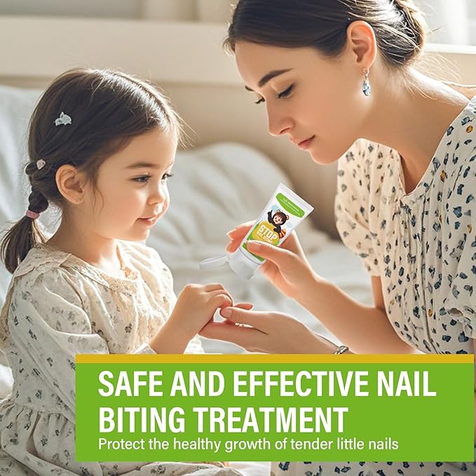 Nail Biting Prevention for Kids, Effective Thumb Sucking Deterrent for Toddlers, Bitter Nail Biting Prevention for Kids to Stop Habit, Long-Lasting Formula