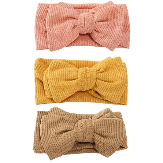 Baby Girl Headbands Nylon Bow Hair Accessories for Newborn Infants Toddlers (Y10, FZ)