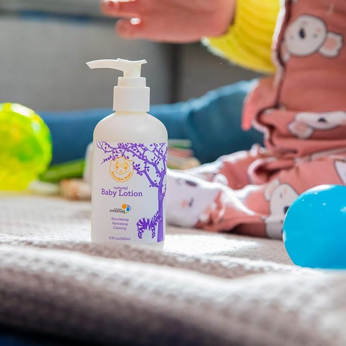 Natural Moisturizing Baby Lotion, EWG Verified for Safety, Contains Hydrature for Added Moisturization, 6.7 oz.