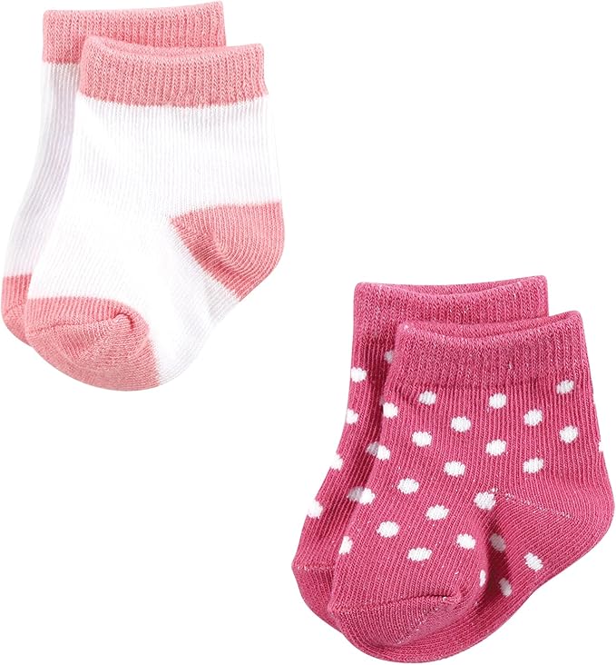 Hudson Baby Baby Girls' Sock and Headband 12pc Set