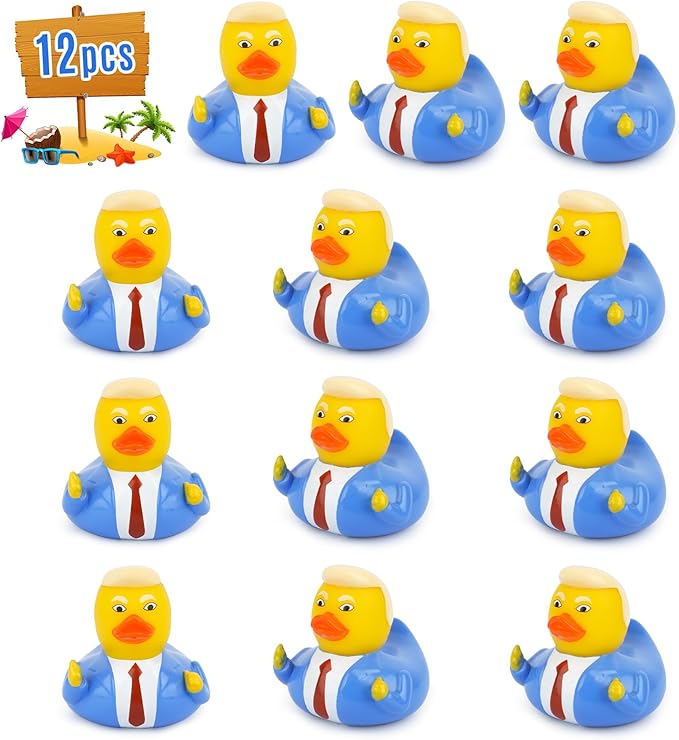 Rubber Ducks - Rubber Ducks Bulk 12 Pcs,Rubbers Duck for Jeeps,Baby Bath Toys,Rubbers Duckies for Baby Shower Pool Party Favors