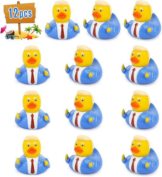 Rubber Ducks - Rubber Ducks Bulk 12 Pcs,Rubbers Duck for Jeeps,Baby Bath Toys,Rubbers Duckies for Baby Shower Pool Party Favors