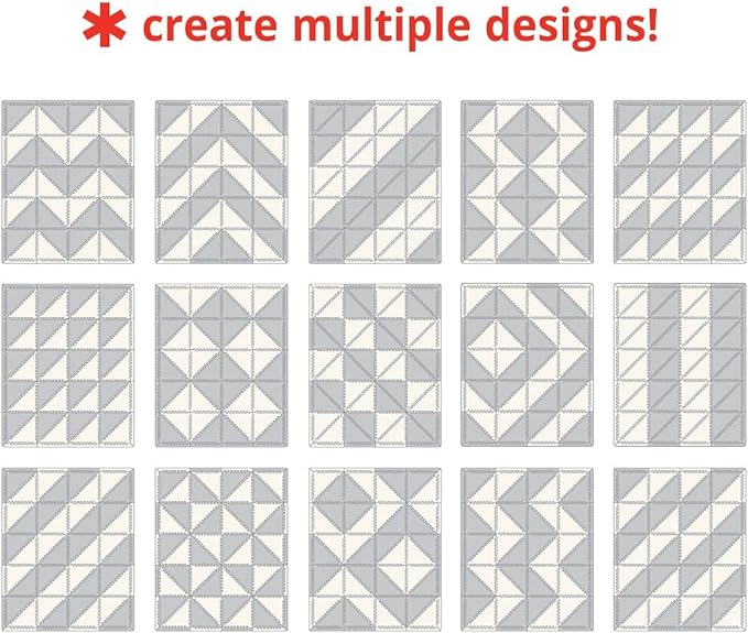 Skip Hop Baby Play Mat, Interlocking Foam Floor Tiles, 70" x 56", Playspot, Grey/Cream