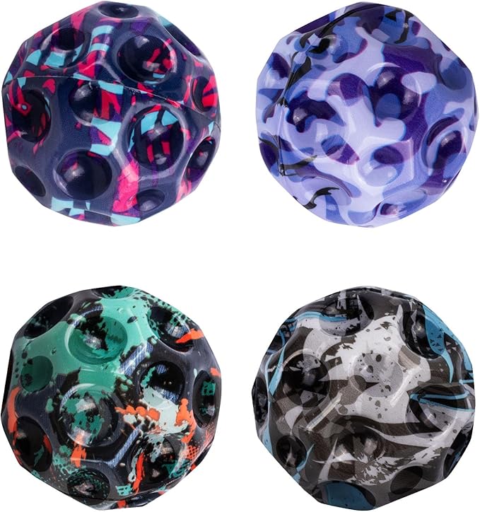 High Elasticity Ball, Super High Bouncing Foam Balls for Adults Improve Hand-Eye Coordination Sports Training