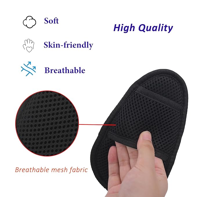 2 Pcs Seat Straps Crotch Cushion,Stroller Crotch Pads Universal Cushion Crotch Pads for Pushchair High Chair,Comfort Cushion Seat Strap Covers(Black)