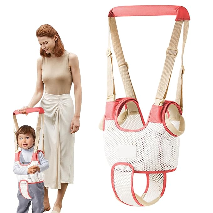 Generic Toddler Walking Harness - Walker Assistant Belt | 4-28 Months, Red, Unisex