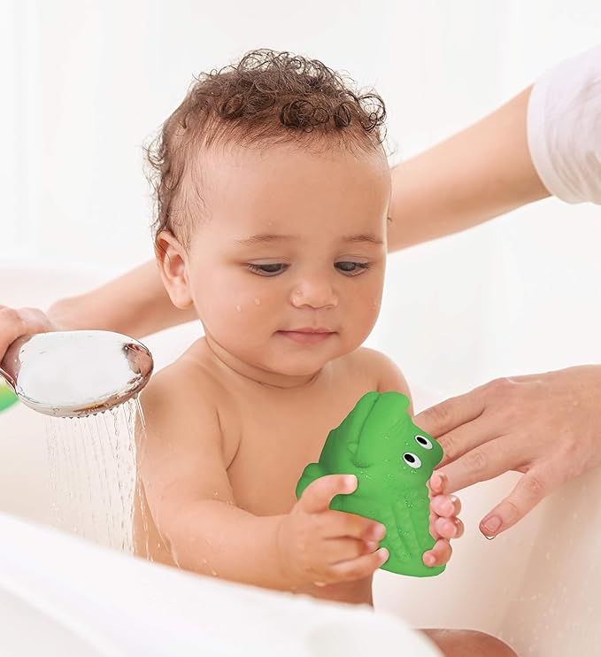 Puzzled Bath Buddy Alligator Water Squirter