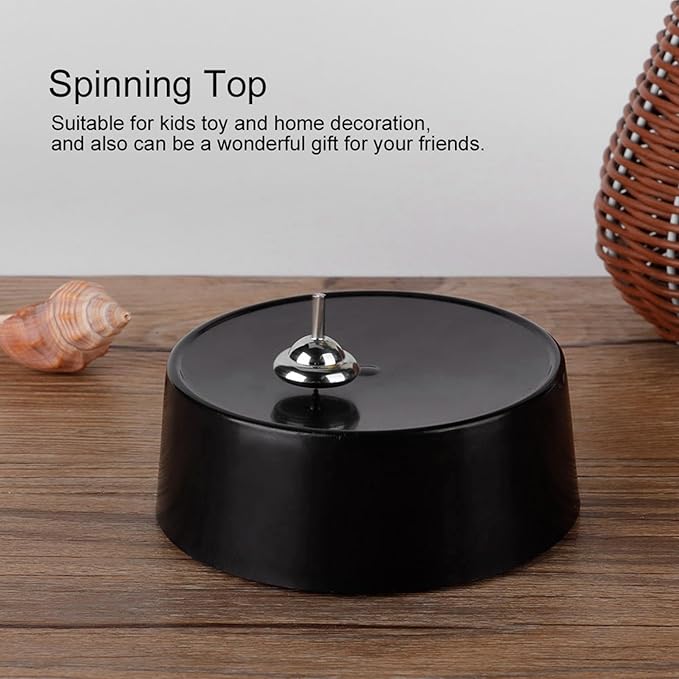Electric Top Spins Wonderful Top Spins for Hours Fascinating Magnetic Toy Home Ornament for Kids Toy and Home Decoration