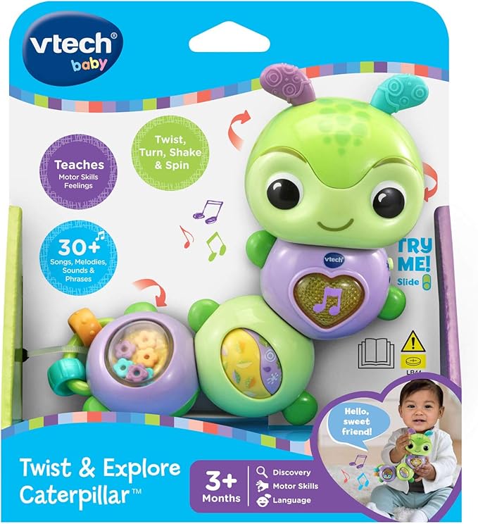 VTech Twist and Explore Caterpillar, Green