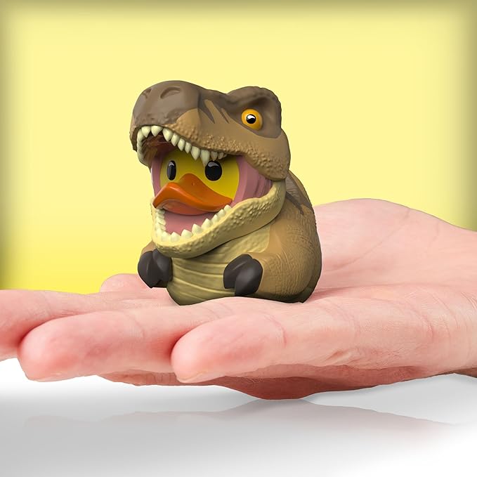 TUBBZ Mini: Jurassic World Rebirth - T-Rex Cosplaying Rubber Duck Vinyl Figure