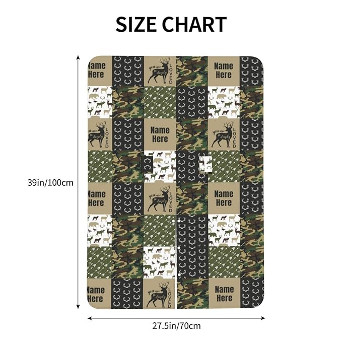 Personalized Woodland Moose and Bear Baby Car Seat Canopy for Babies with Name, Customized Stroller Car Seat Covers for Girls Boys, Minky Nursing Carseat Cover for Breastfeeding, Newborn, Infant
