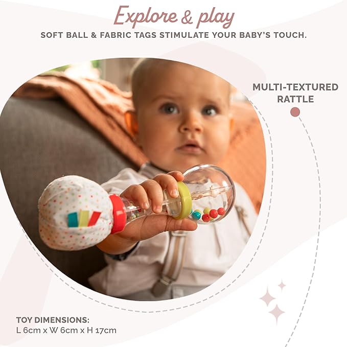 Sophie la girafe Soft Maracas Rattle | Fun & Easy to Grasp | Colorful and Entertaining