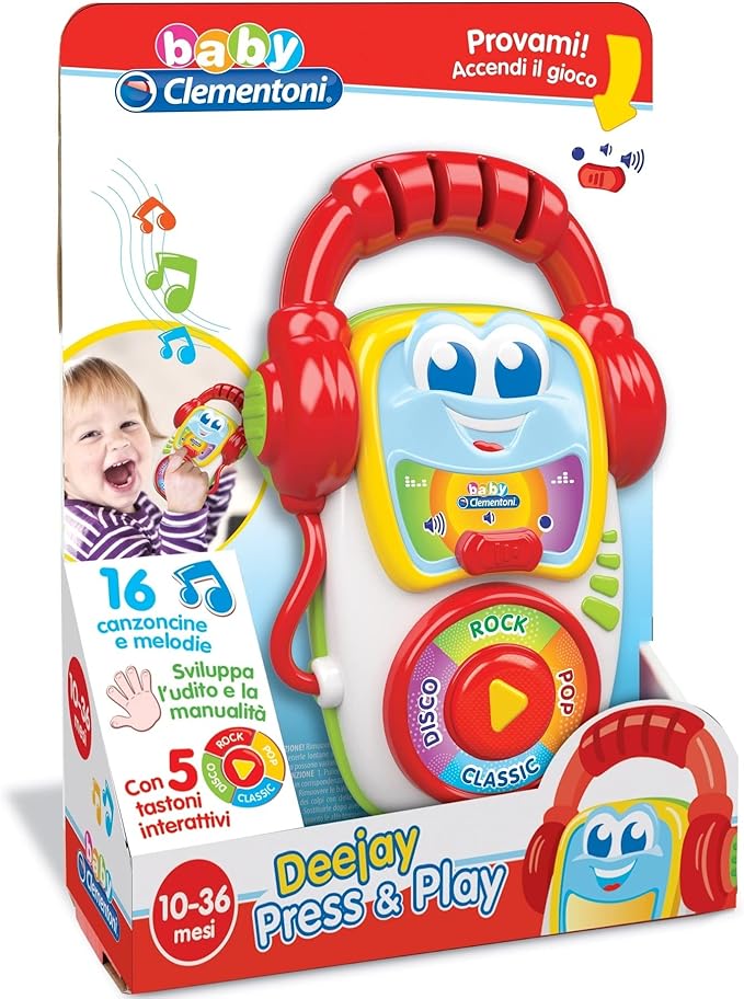 Clementoni Baby Deejay Press