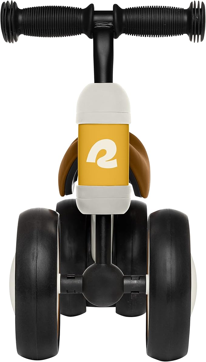 Retrospec Cricket Baby Walker Balance Bike with 4 Wheels for Ages 12-24 months - Toddler Bicycle Toy for 1 Year Old’s - Ride On Toys for Boys and Girls