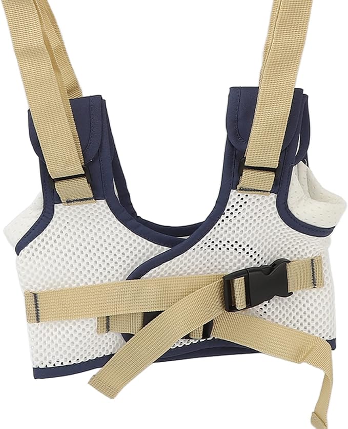 Baby Walking Harness, Adjustable Multi Functional Standing Up Belt, Detachable 3D Breathable Baby Walking Helper, Handheld Safety Harness Assistant Belt for Toddlers Infants Child(Dark Blue)
