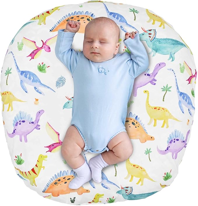 Lounger Cover for Newborn, Babynest Cover for Boys & Girls, Lounger Pillow Cover for Babies, Snug Fitted Removable Slipcover, Lovey Super Soft Snug Fitted, (Lounger Pillow Not Included)