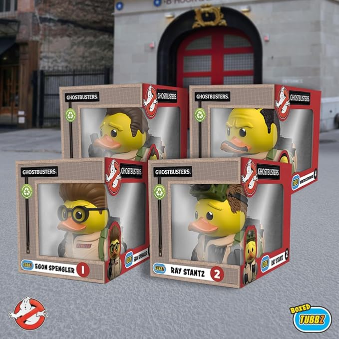 TUBBZ Boxed Edition: Ghostbusters - Winston Zeddemore Cosplaying Rubber Duck Vinyl Figure