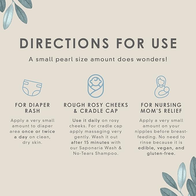 VIVAIODAYS - Olive Oil Rescue Balm Gel to Soothe Skin, Prevent Diaper Rash & Relieve Eczema, Gel Moisturizer for Face, 100% Natural, 96.8% Organic, COSMOS ORGANIC Certified, Safe for All Ages, 75 ml
