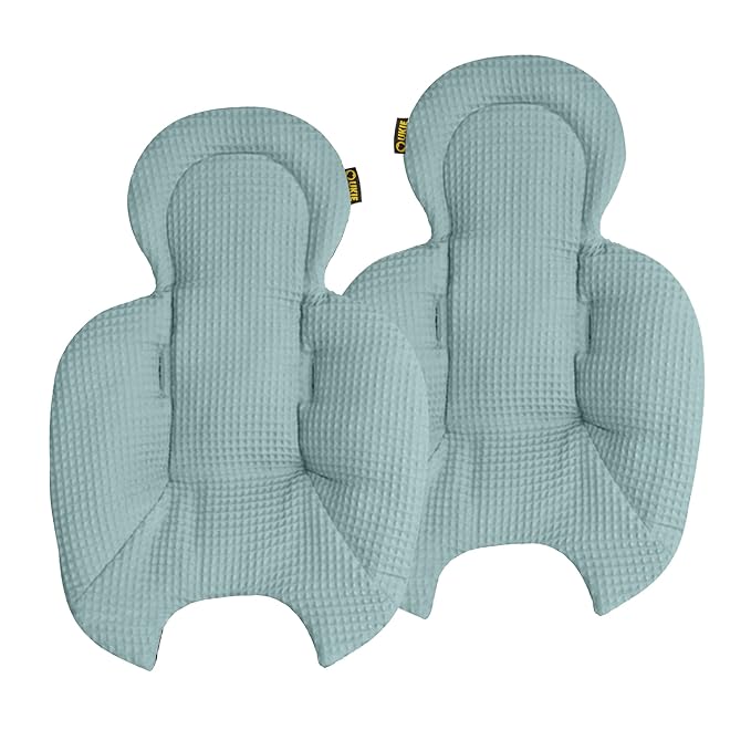 Ukje Swing Insert Rocker Cover Compatible with 4moms mamaRoo 5 Rockaroo Swing, Swing Accessories with Reversible Design, Easy to Install, Handmade in Europe - Jade