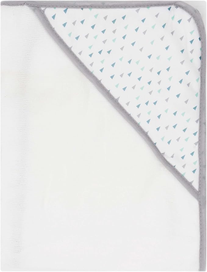Hooded Baby Towels 3-Pack – Soft Baby Bath Towels with Hood for Newborns & Toddlers, Baby Hooded Towel Set, 30" x 26" (Hippo Cars)