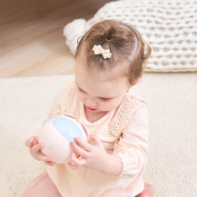 Mini Fully Lined Grosgrain Ribbon Hair Bows Clips for Girls - 1.2" Tiny Bows for Fine Infant Hair, 60PCS (30 Colors in Pairs)