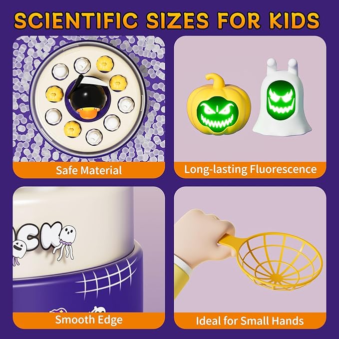 B.Duck Bounce and Catch Games, for Toddlers 3-5, Board Game for Kids Age 4-8, Interactive & Music Duck Games for 5-7 Boys Girls